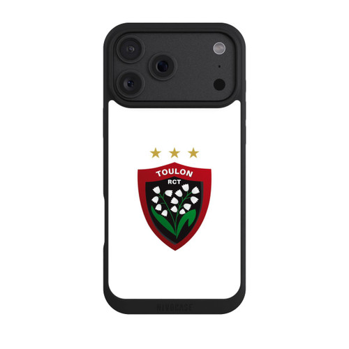 Apple iPhone 18 Pro Max NIVOpure Logo RC Toulonnais Blanc