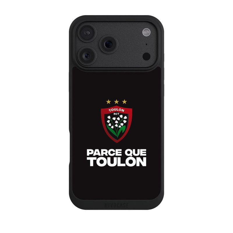 iPhone 18 Pro Max NIVOpure RC Toulonnais Noir