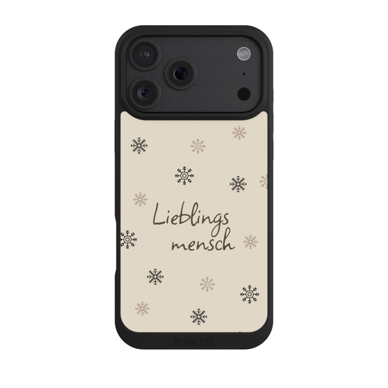 iPhone 18 Pro Max NIVOpure Lieblingsmensch Snowflakes