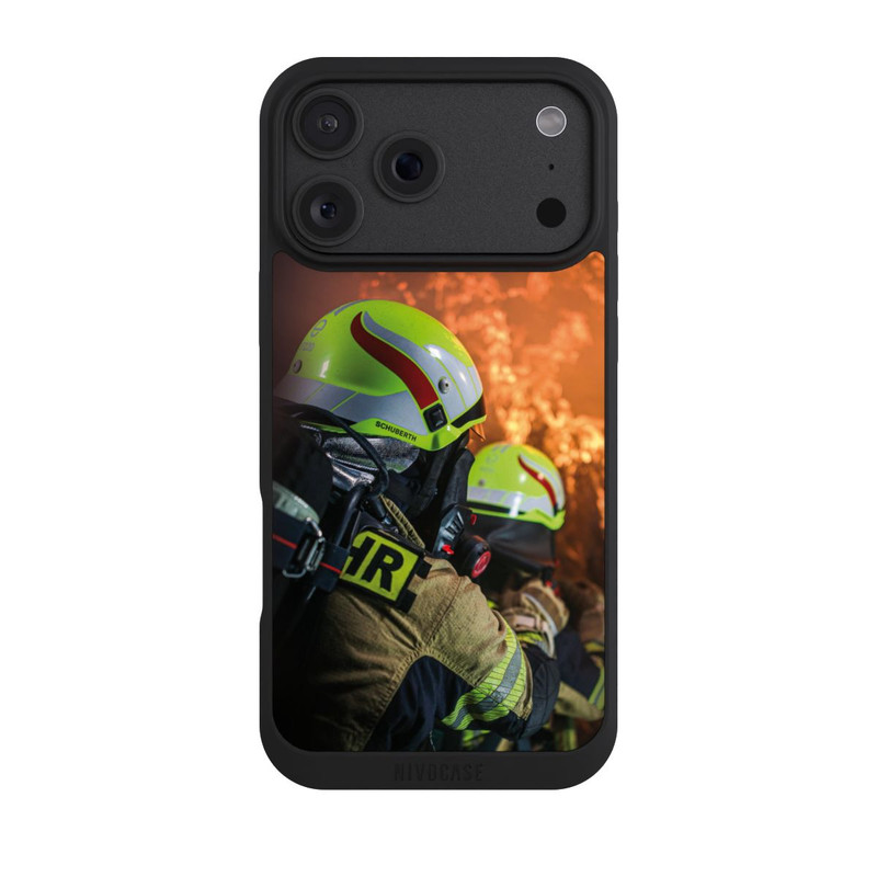 iPhone 18 Pro Max NIVOpure Deux pompiers contre l'incendie
