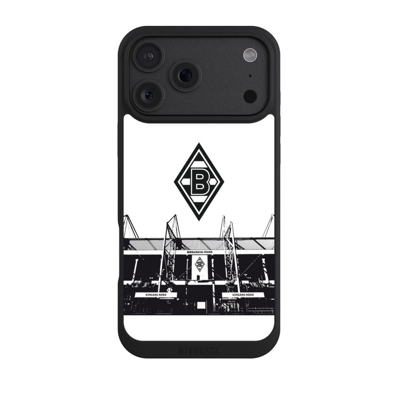 iPhone 18 Pro Max NIVOpure Borussia-Park Schwarz und Weiß