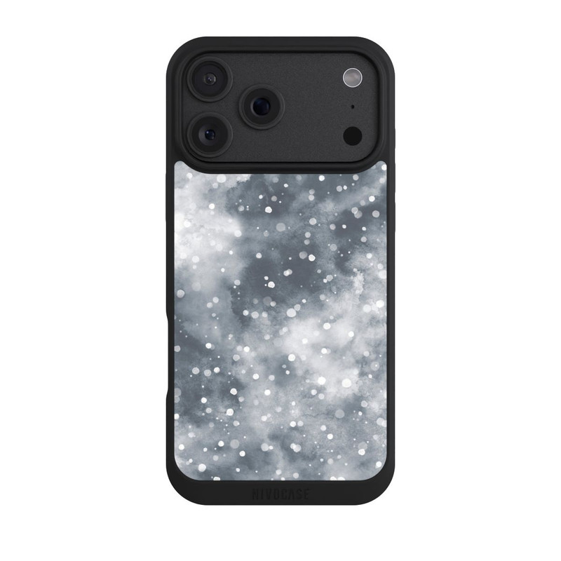 iPhone 18 Pro Max NIVOpure Ciel de neige d'hiver abstrait