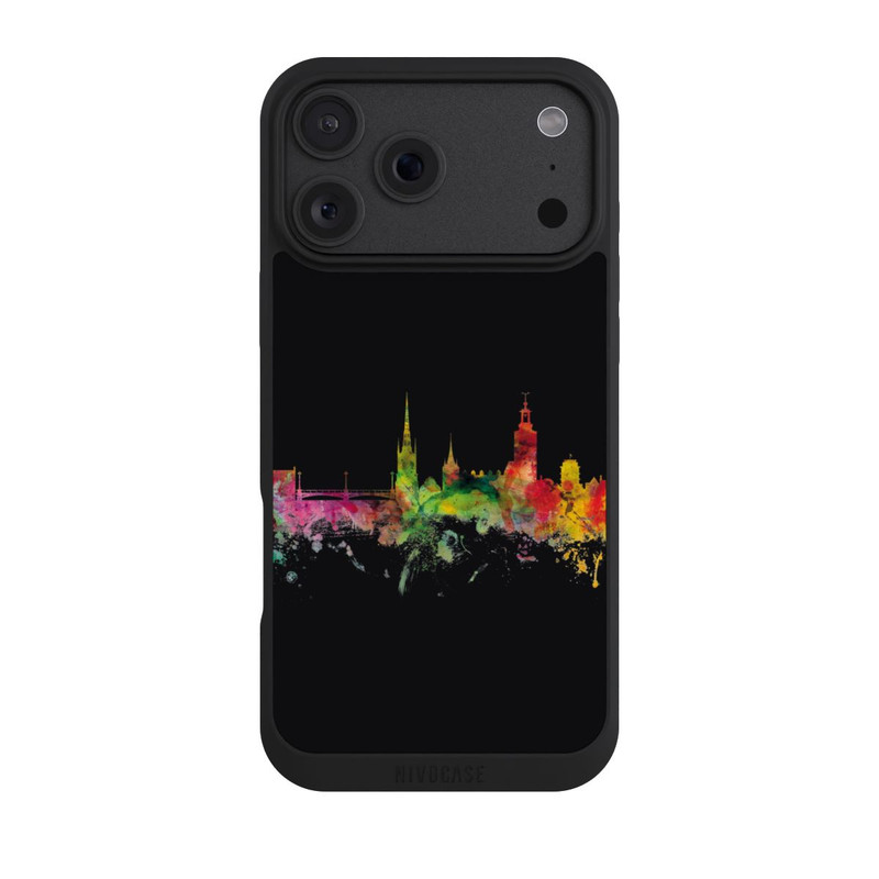 iPhone 18 Pro Max NIVOpure Stockholm Suède Ligne d'horizon Noir