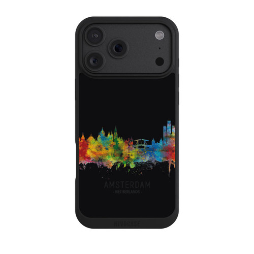 Apple iPhone 18 Pro Max NIVOpure Ligne d'horizon d'Amsterdam Pays-Bas Noir