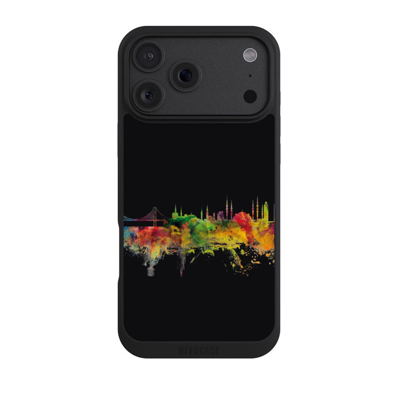 iPhone 18 Pro Max NIVOpure Ligne d'horizon d'Istanbul Turquie Noir