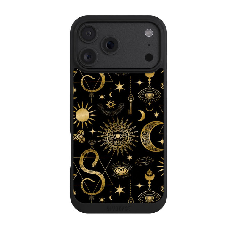 iPhone 18 Pro Max NIVOpure Himmlische Sonne und Mond Steampunk