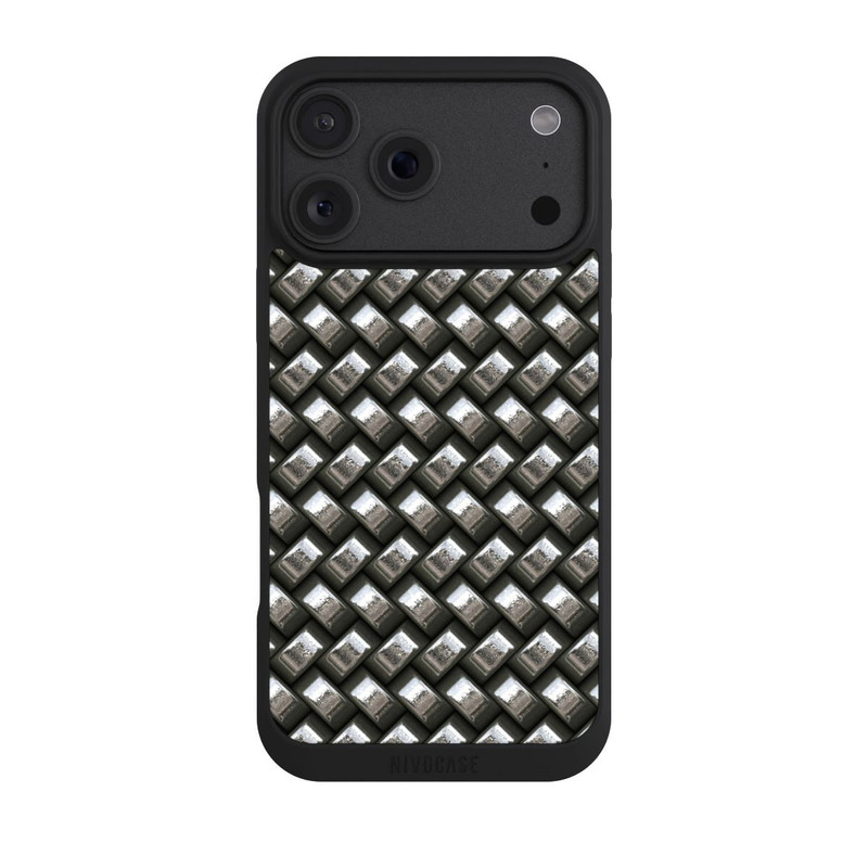 iPhone 18 Pro Max NIVOpure Glamour Silver Metal