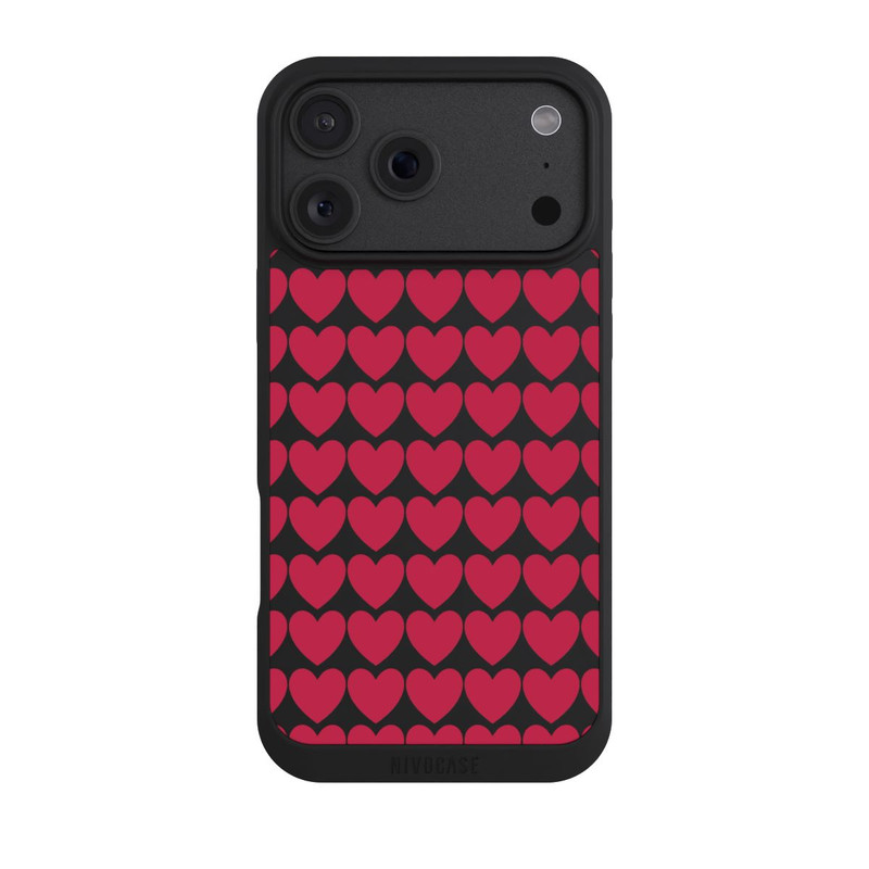 iPhone 18 Pro Max NIVOpure Viva Magenta Hearts