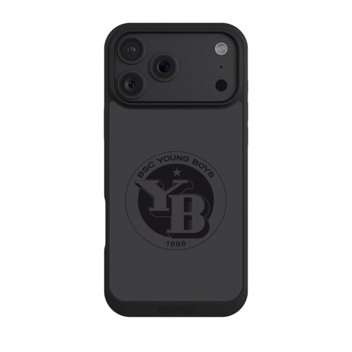 Apple iPhone 18 Pro Max NIVOpure BSC YB Logo Grau