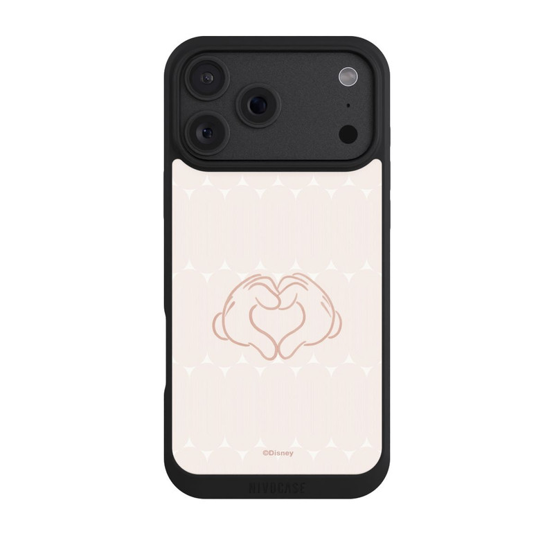 iPhone 18 Pro Max NIVOpure Mains de Mickey Coeur Boho