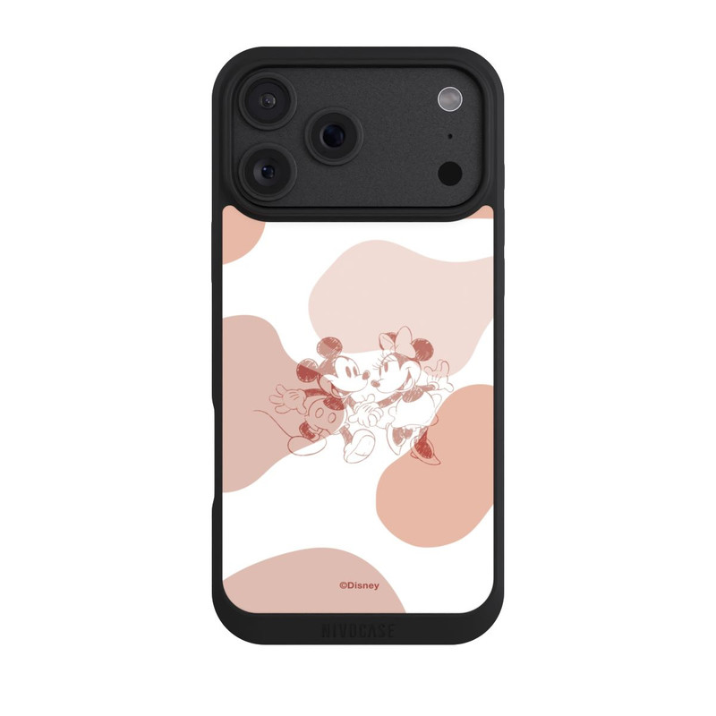 iPhone 18 Pro Max NIVOpure Mickey et Minnie se tiennent la main Boho