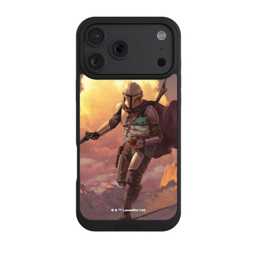 Apple iPhone 18 Pro Max NIVOpure Les nuages ​​du coucher du soleil Mandalorien et Grogu
