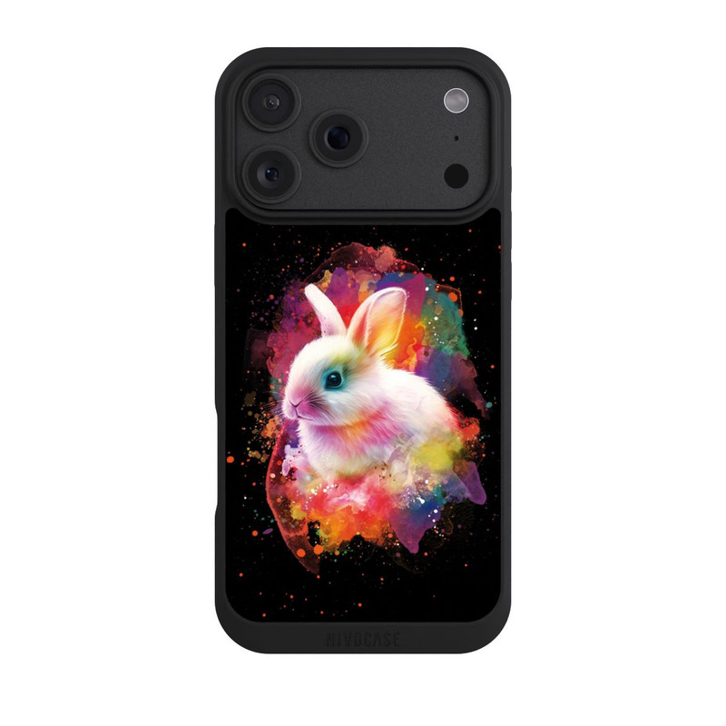 iPhone 18 Pro Max NIVOpure Lapin joyeux noir