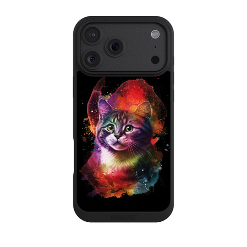 Apple iPhone 18 Pro Max NIVOpure Chaton heureux noir