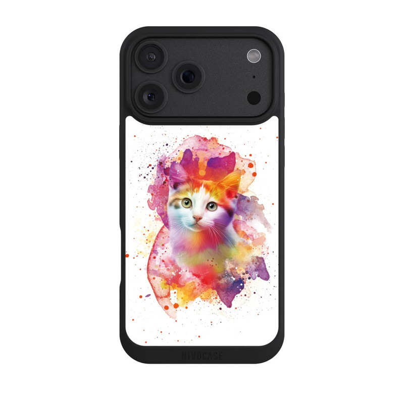 iPhone 18 Pro Max NIVOpure Happy Kitty Blanc