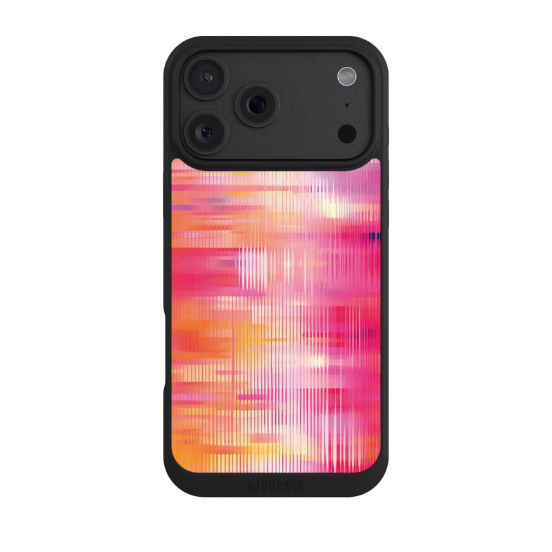 iPhone 18 Pro Max NIVOpure Glitch Rose Orange