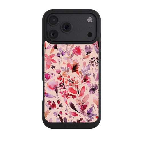 Apple iPhone 18 Pro Max NIVOpure Künstlerische Blumen Viva Magenta