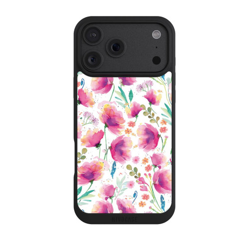 Apple iPhone 18 Pro Max NIVOpure Watercolor Abstract Poppies