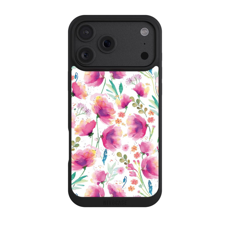 iPhone 18 Pro Max NIVOpure Coquelicots abstraits aquarelle