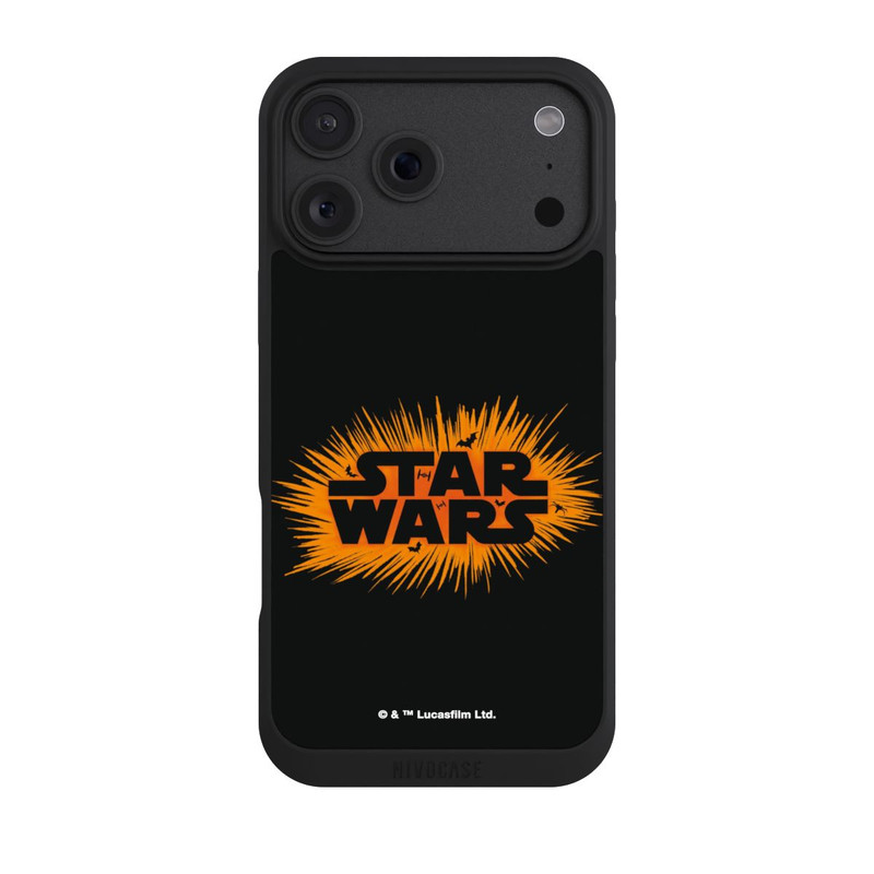 iPhone 18 Pro Max NIVOpure Star Wars Logo Orange Halloween Explosion