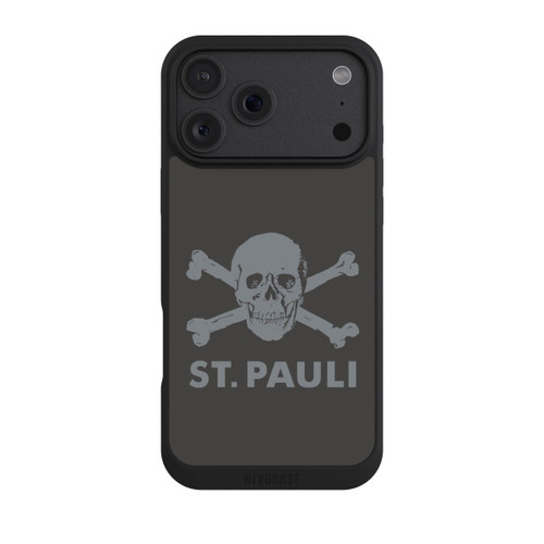 Apple iPhone 18 Pro Max NIVOpure FC St. Pauli Logo Grau
