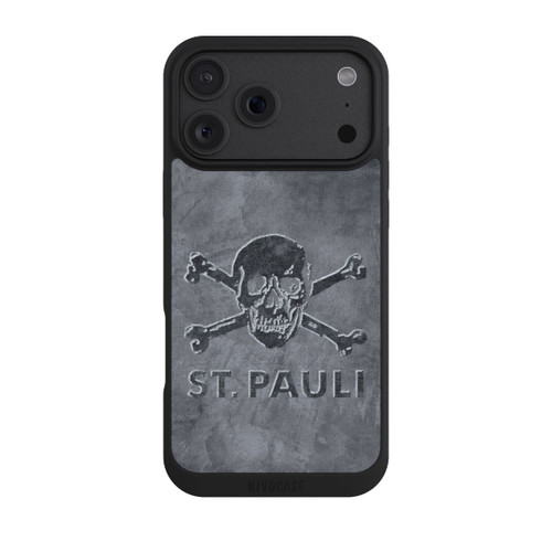 Apple iPhone 18 Pro Max NIVOpure FC St. Pauli Grau Beton