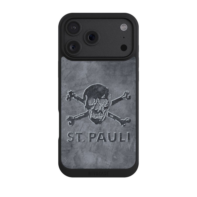 iPhone 18 Pro Max NIVOpure FC St. Pauli Grau Beton