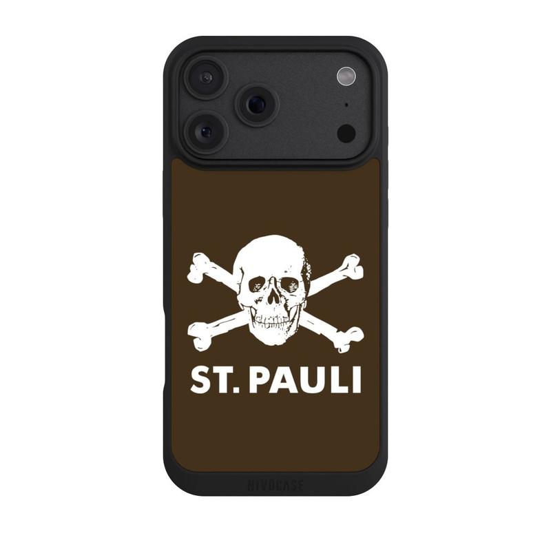 iPhone 18 Pro Max NIVOpure FC St. Pauli Logo Braun