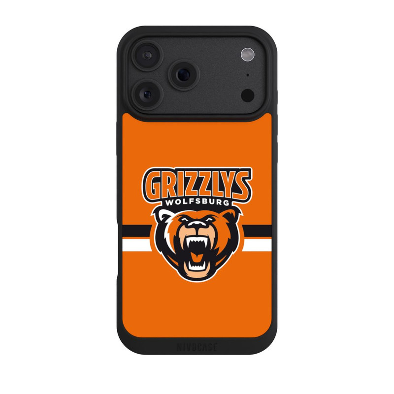 iPhone 18 Pro Max NIVOpure Logo Streifen Schwarz und Weiß