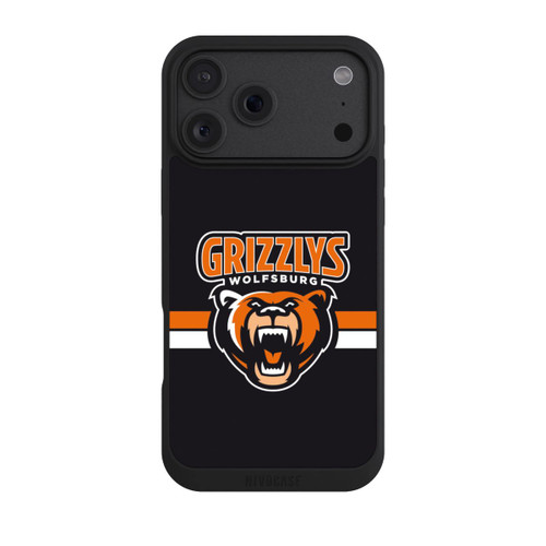 Apple iPhone 18 Pro Max NIVOpure Logo Streifen Orange und Weiß 