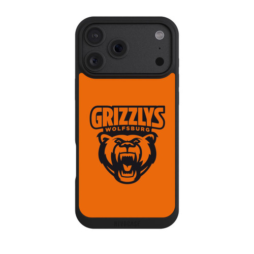 Apple iPhone 18 Pro Max NIVOpure Logo Schwarz und Orange