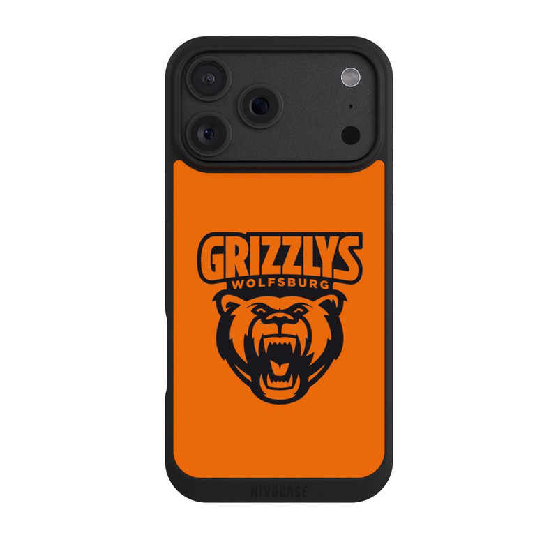 iPhone 18 Pro Max NIVOpure Logo Schwarz und Orange