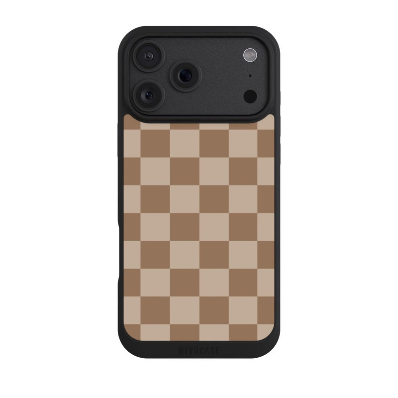 iPhone 18 Pro Max NIVOpure Braun Karo