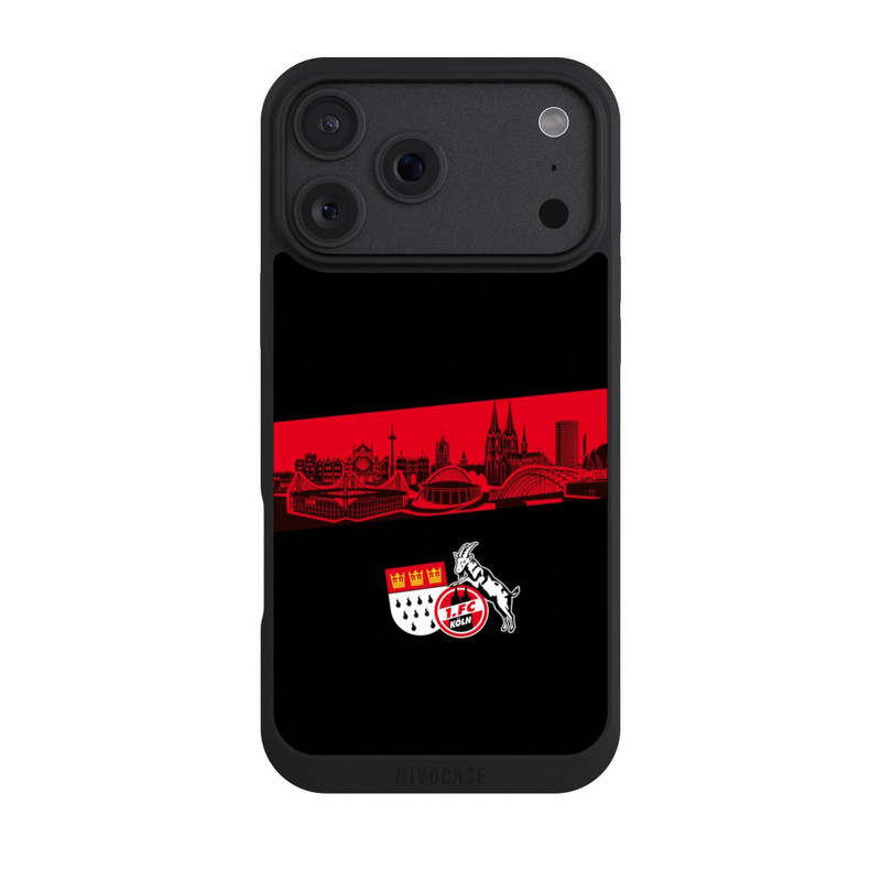 iPhone 18 Pro Max NIVOpure Skyline Köln Rot Schwarz