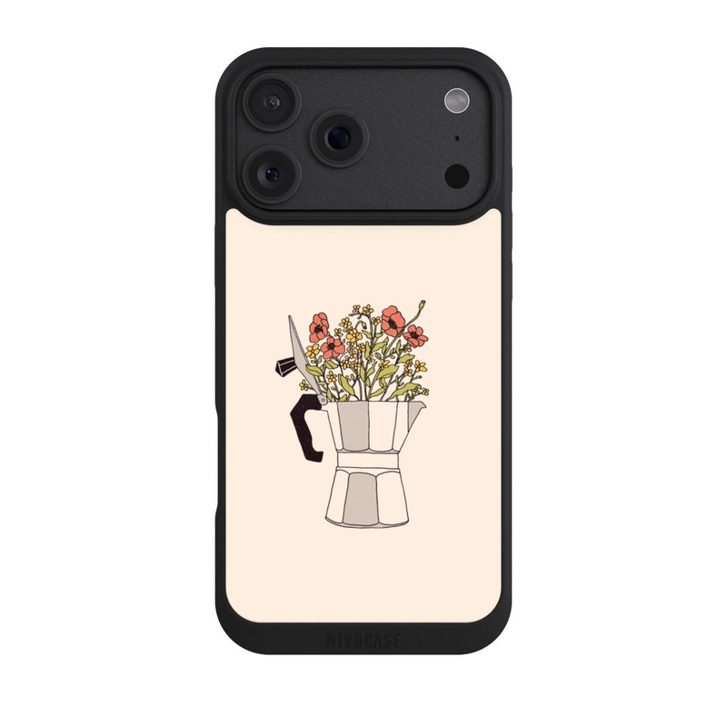 iPhone 18 Pro Max NIVOpure Moka Blumen