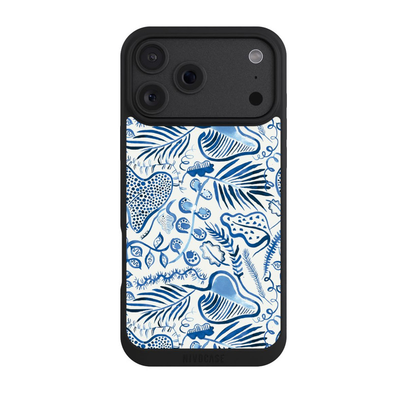 iPhone 18 Pro Max NIVOpure Tropical Forest Leaves Blue