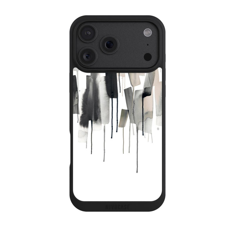 iPhone 18 Pro Max NIVOpure Watery Stripes Japandi Black
