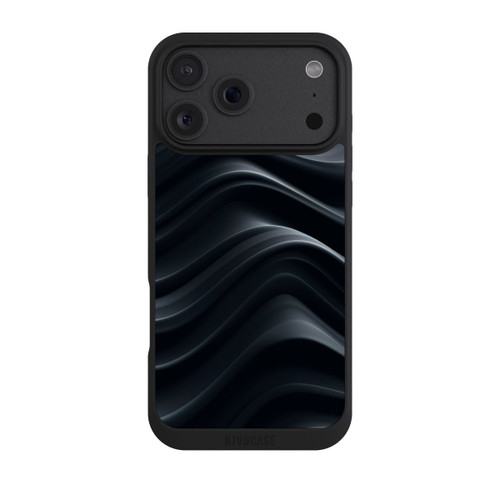 Apple iPhone 18 Pro Max NIVOpure Black Waves Texture
