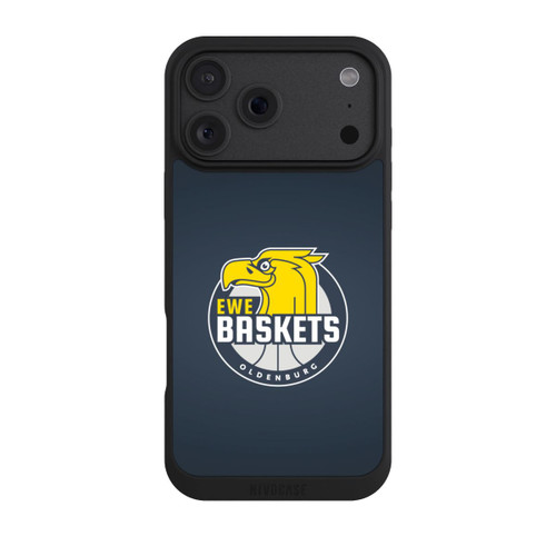 Apple iPhone 18 Pro Max NIVOpure EWE Baskets Logo Blau