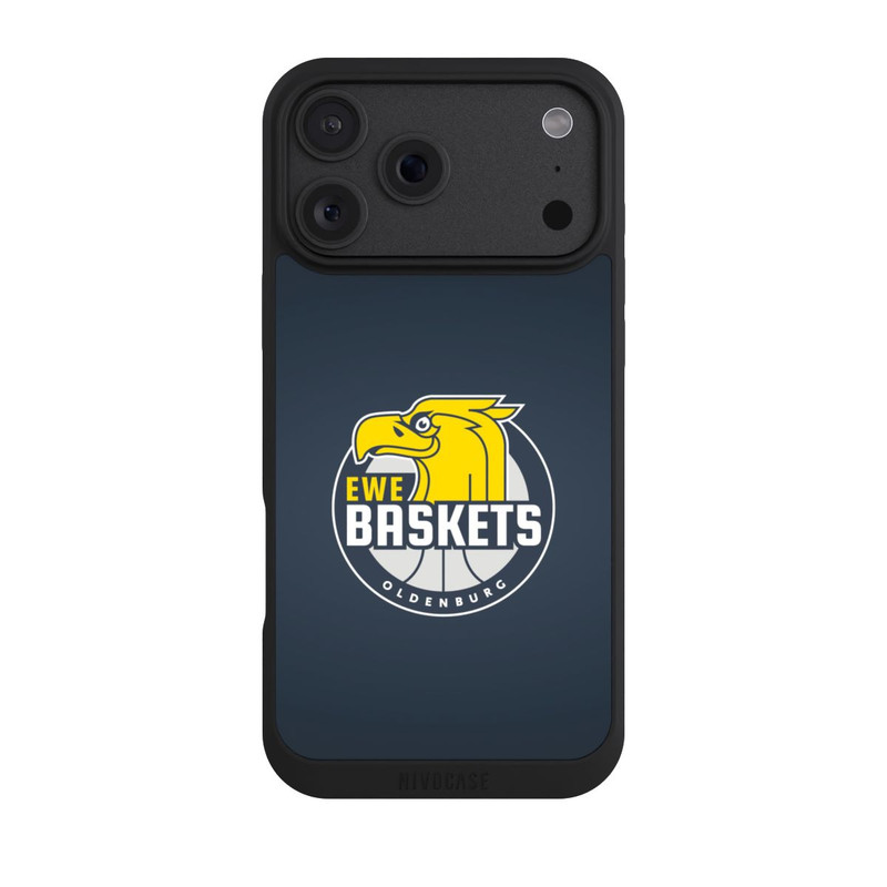 iPhone 18 Pro Max NIVOpure EWE Baskets Logo Blau