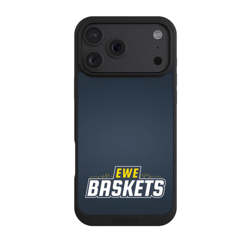 Apple iPhone 18 Pro Max NIVOpure EWE Baskets Schriftzug Blau