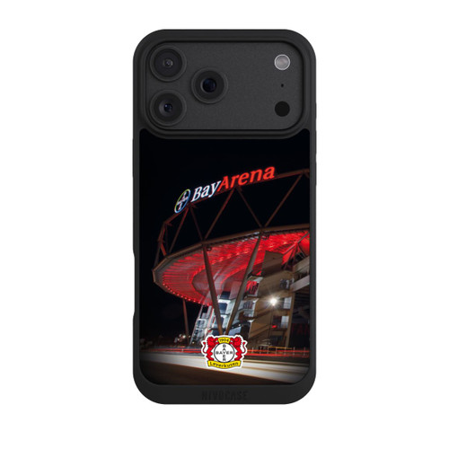 Apple iPhone 18 Pro Max NIVOpure BayArena Nacht Logo