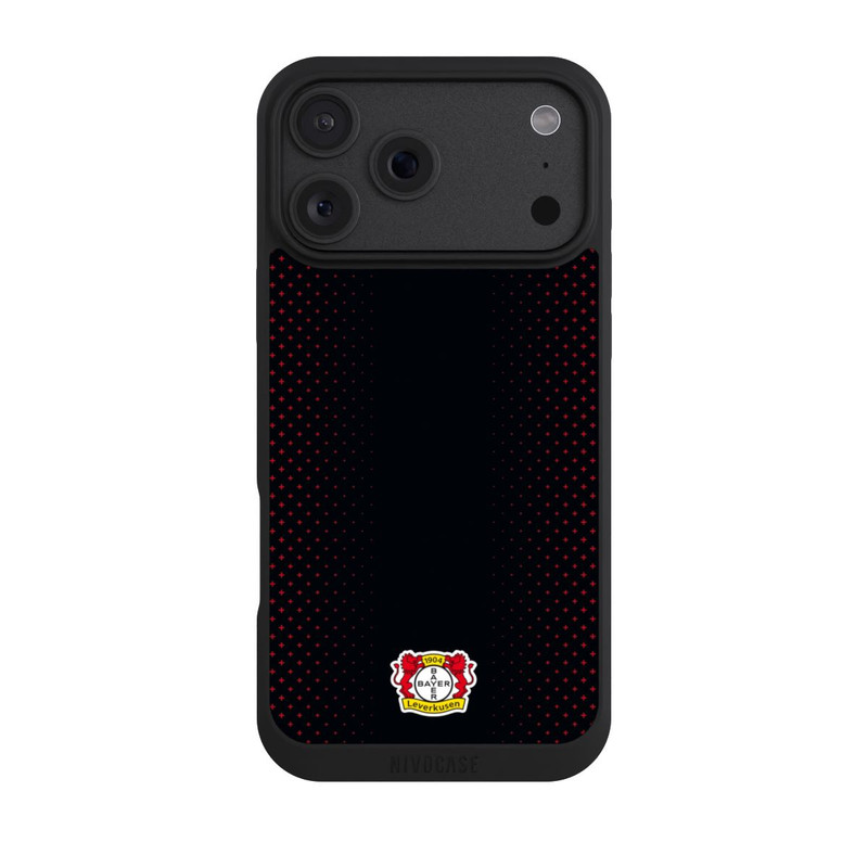 iPhone 18 Pro Max NIVOpure Bayer 04 Leverkusen Schwarz mit Muster