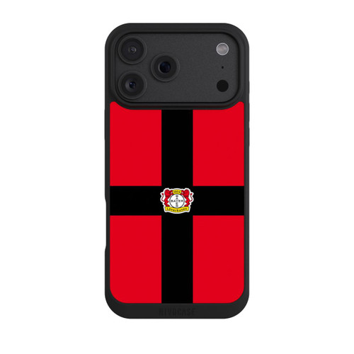 Apple iPhone 18 Pro Max NIVOpure Bayer 04 Leverkusen Schwarzes Kreuz auf Rot