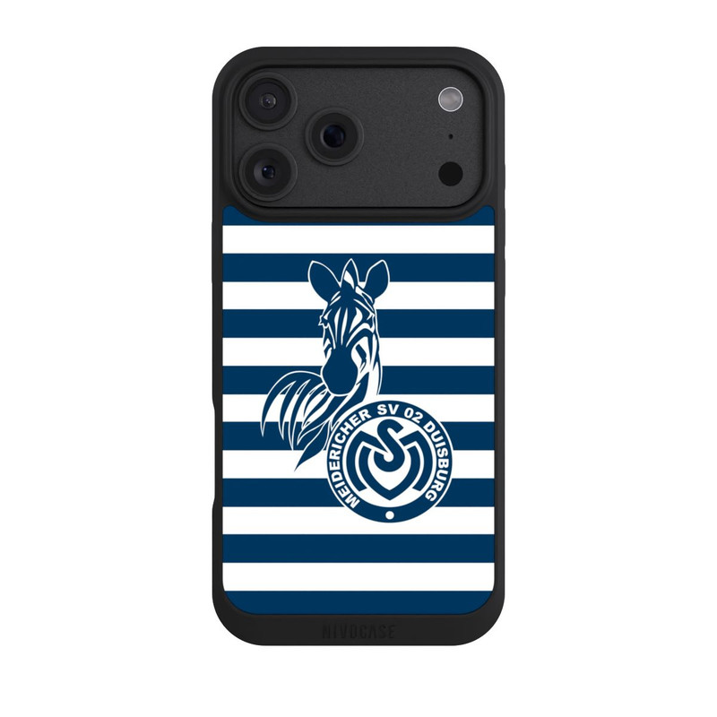 iPhone 18 Pro Max NIVOpure MSV Duisburg Blau Weiß