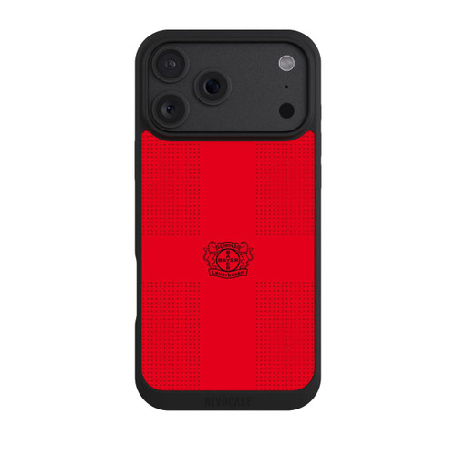 Apple iPhone 18 Pro Max NIVOpure Logo Schwarz auf Rot