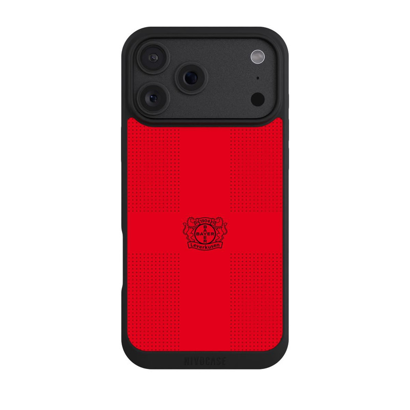 iPhone 18 Pro Max NIVOpure Logo Schwarz auf Rot