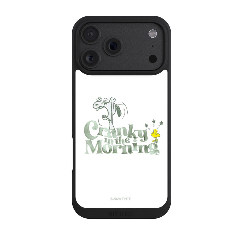 iPhone 18 Pro Max NIVOpure Snoopy Cranky in the Morning