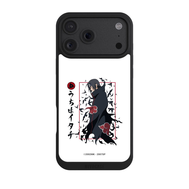 iPhone 18 Pro Max NIVOpure Itachi Krähen Weiß