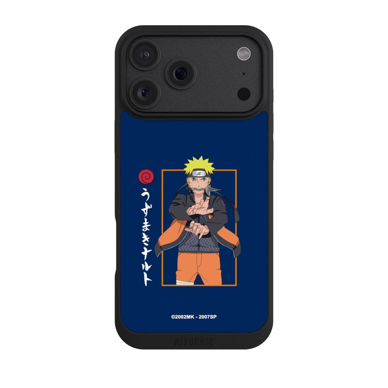iPhone 18 Pro Max NIVOpure Naruto Kampfposition Blau